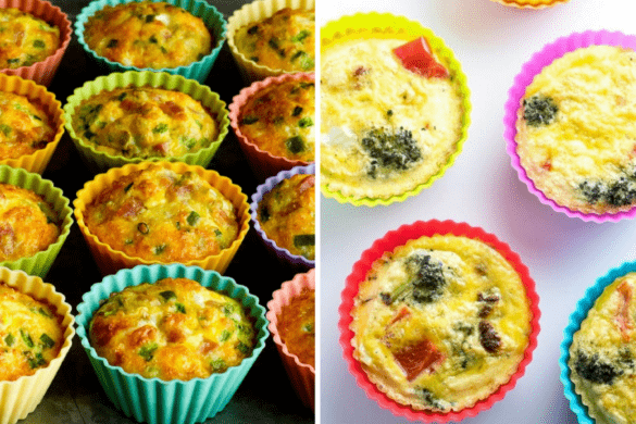 10 Keto Breakfast Egg Muffins - Easy & Low Carb