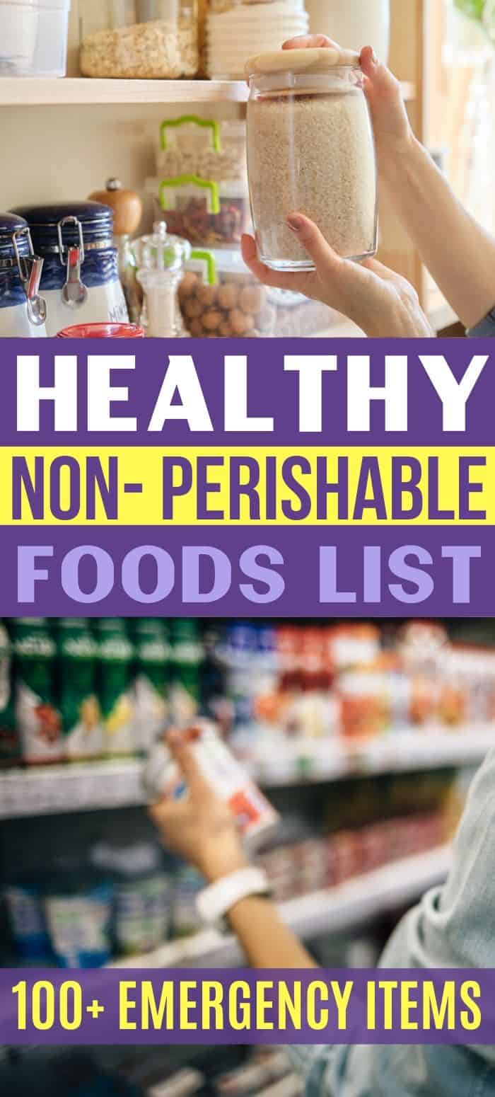 perishable foods list