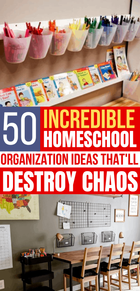 65 Awesome Homeschool Organization Ideas - The Homeschool Scientist