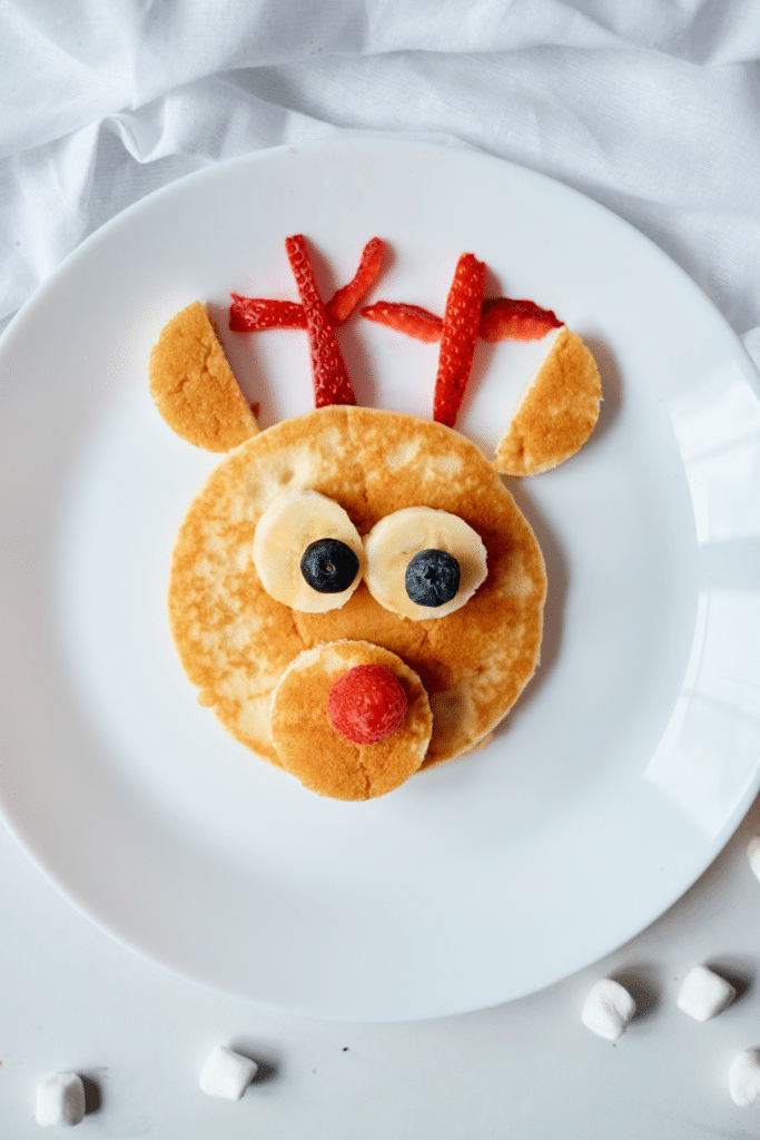 Reindeer Pancakes (so cute!) - This Vivacious Life